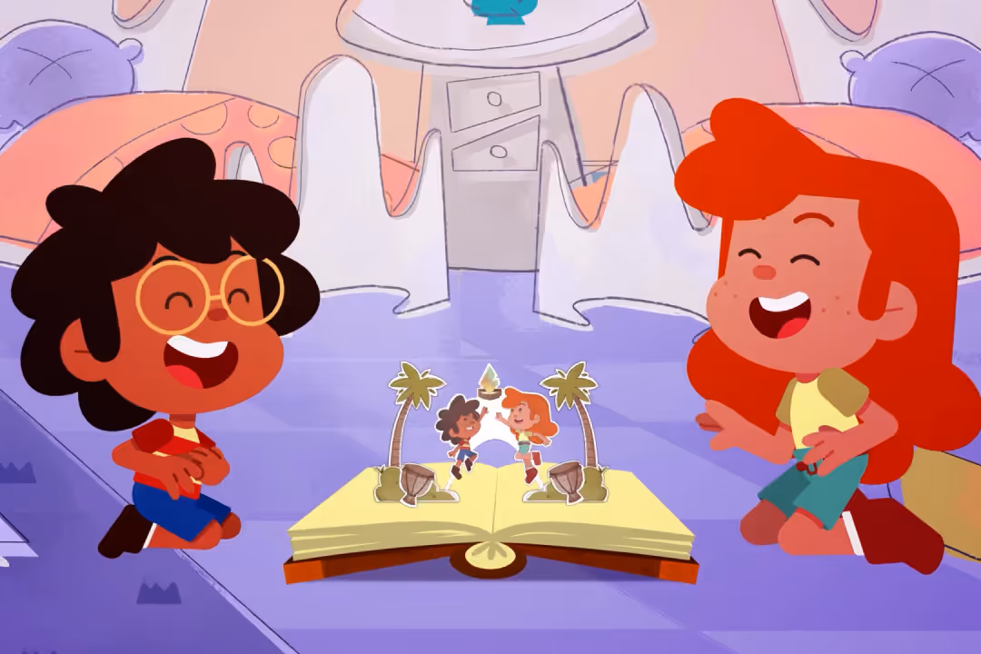 Fotograma de una animación producida por Oz Produtora